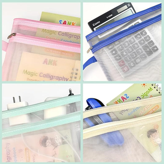 Amazon Affiliate LINK IN DESCRIPTION- 10 Pack Two Layers Mesh Zipper Pouch Bags