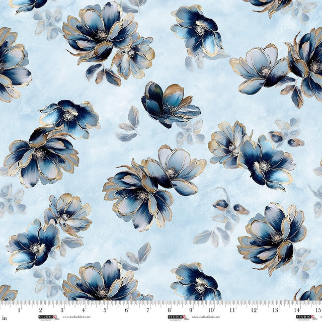 Soul Blue Wall Hanging Kit Featuring Behind Blue Eye FABRIC from