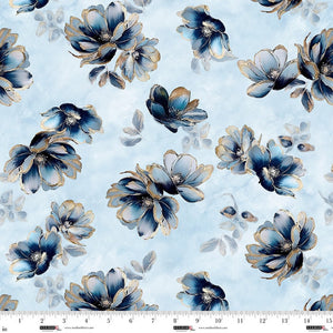 PREORDER For January 2026 Soul Blue Wall Hanging Kit Featureing Behind Blue Eye FABRIC from Studio E