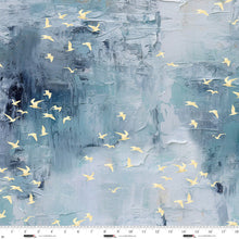 Load image into Gallery viewer, PREORDER For January 2026 Soul Blue Wall Hanging Kit Featureing Behind Blue Eye FABRIC from Studio E