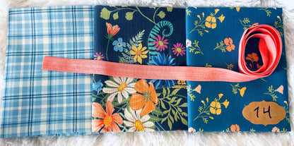 Needle Notebook 1 Fabric Kits Multiple Variants featuring Moda Cannon Beach and Paper Hamlet - USE THE DROPDOWN TO MAKE YOUR SELECTION AND TO SEE A CLOSE UP OF YOUR OPTIONS