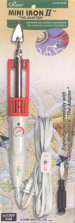 Clover Mini Iron II The Adapter # 9100CV JEANNE'S FAVORITES SCAN N CUT