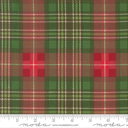 Moda Holiday Cheer Plaid Fabrics Collection Sold by the yard (use drop down menu)