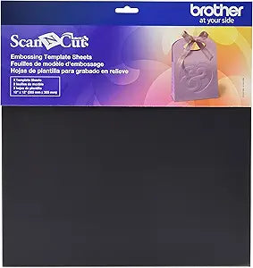 Brother Scan N Cut Embossing Template Sheets (3) CAEBSTS1