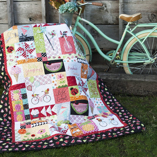 Hello Sunshine Fabric Kit with embellishments