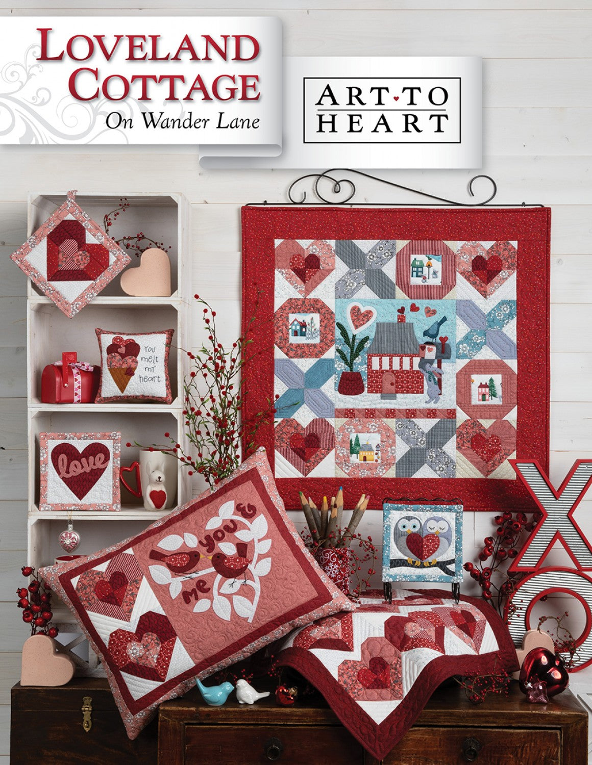 On Wander Lane by Art-To-Heart Quilt Project Blocks Various Patterns