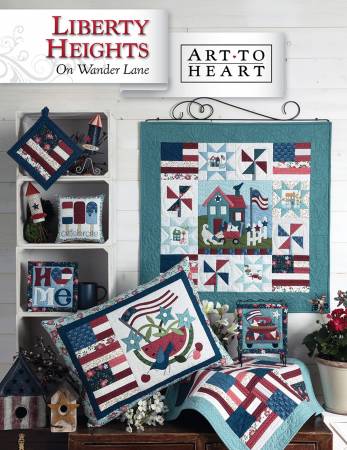 On Wander Lane by Art-To-Heart Quilt Project Blocks Various Patterns