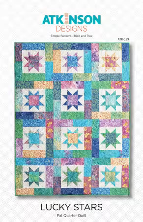 Atkinson Designs Lucky Stars Pattern ATK-129