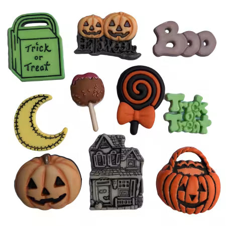 Buttons Galore Halloween Night # BG4533