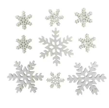 Buttons Galore Holiday Collection Blizzard Assorted Sizes BG4747
