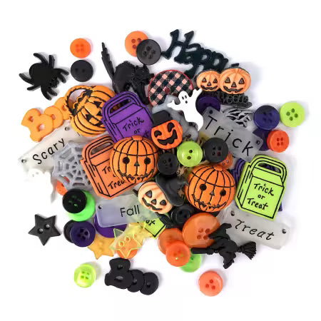 Buttons Galore Halloween Value Pack of Buttons VP316