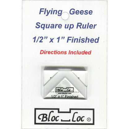 Bloc Loc Flying Geese Ruler VARIOUS SIZES AND SETS - THIS MAY BE A SPECIAL ORDER / Use the dropdown to make your selection.