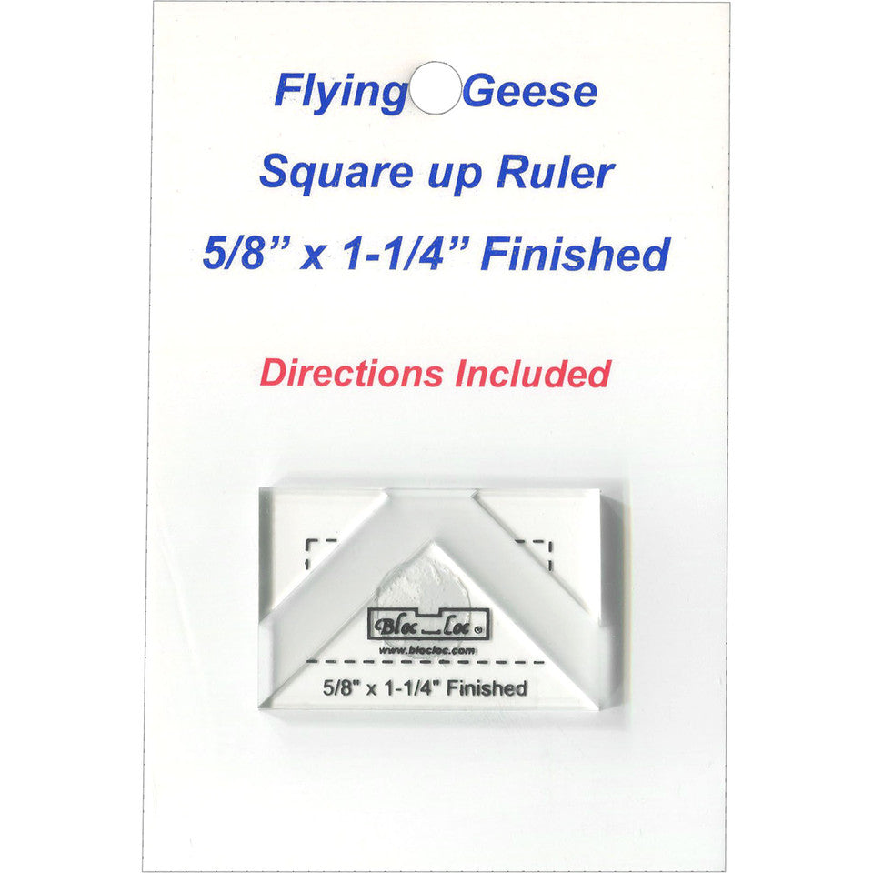Bloc Loc Flying Geese Ruler VARIOUS SIZES AND SETS - THIS MAY BE A SPECIAL ORDER / Use the dropdown to make your selection.
