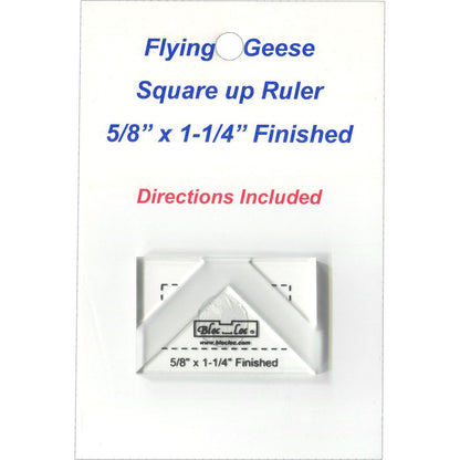 Bloc Loc Flying Geese Ruler VARIOUS SIZES AND SETS - THIS MAY BE A SPECIAL ORDER / Use the dropdown to make your selection.