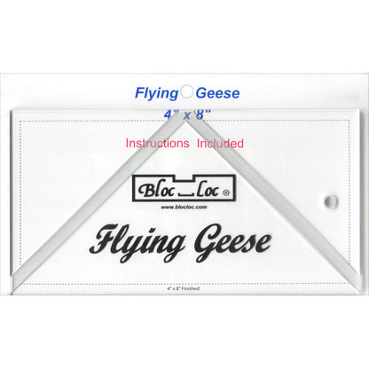 Bloc Loc Flying Geese Ruler VARIOUS SIZES AND SETS - THIS MAY BE A SPECIAL ORDER / Use the dropdown to make your selection.