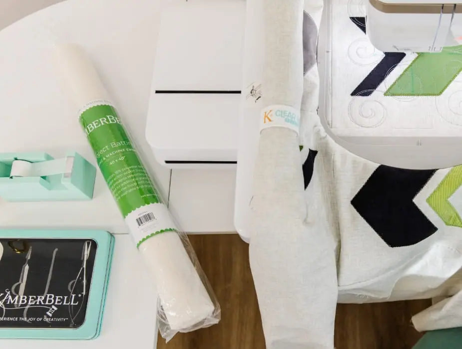 Kimberbell Project Batting in Various Sizes, 19" x 3yds, 40" x 40" and 60" x 60"