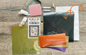 Kimberbell Twilight Boo-levard Bundle (Bench Pillow Fabric Kit, Machine Embroidery Designs and Embellishment Kit)