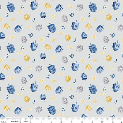 Riley Blake Hanukkah Nights Fabric Collection Sold by the Yard