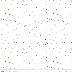Riley Blake Blossom Santa Clause Fabric  SOLD BY THE QUARTER YARD C730