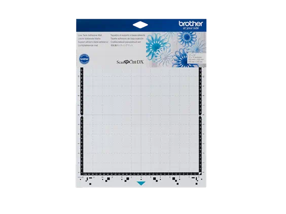 Scan N Cut Low Tack Adhesive Mat DX CADXMATLOW12 12" x 12" or CADXMATLOW24 12" x 24" (2 sizes available) JEANNE's FAVORITES SCAN N CUT