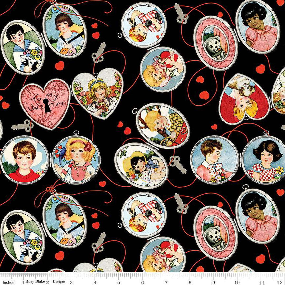 Riley Blake "All My Heart" Valentines Fabric by the yard
