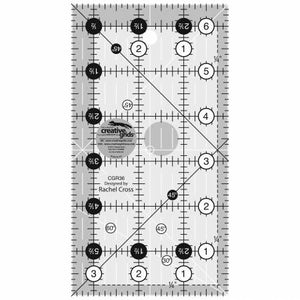 GR36 Creative Grids Quilt Ruler 3-1/2in x 6-1/2in
