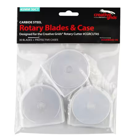 Creative Grids 45mm Replacement Rotary Blade 30pk # CGRRB45-30