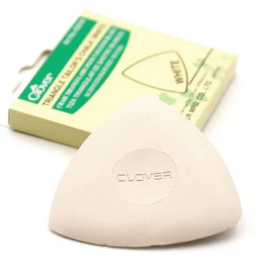 CL432WA Clover Triangle Tailor's Chalk White