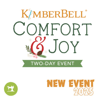 VIRTUAL Kimberbell Comfort & Joy Two-Day Event : 10/9-10/10, 2025. 9:00am-3:00pm Both Days