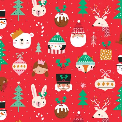 Wonderful Christmas Time Fabric Collection