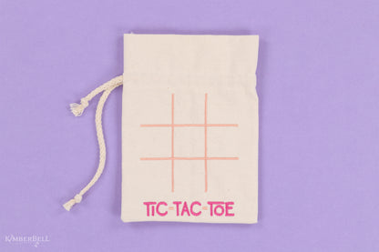 Kimberbell Digital Dealer June 2024 Tic-Tac-Toe Cinch Bag FABRIC KIT ONLY