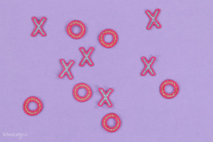 Kimberbell Digital Dealer June 2024 Tic-Tac-Toe Cinch Bag FABRIC KIT ONLY