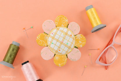 Kimberbell Digital Dealer July 2024 Blossom Pin Cushion FABRIC KIT