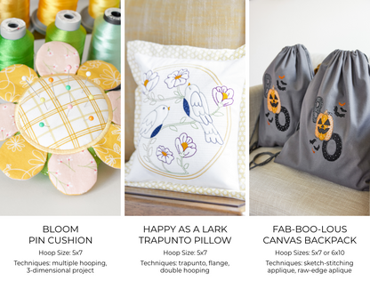 2024 Kimberbell Digital Dealer Exclusives Club: Embroidery Designs Only FULL YEAR OR INDIVIDUAL DESIGNS