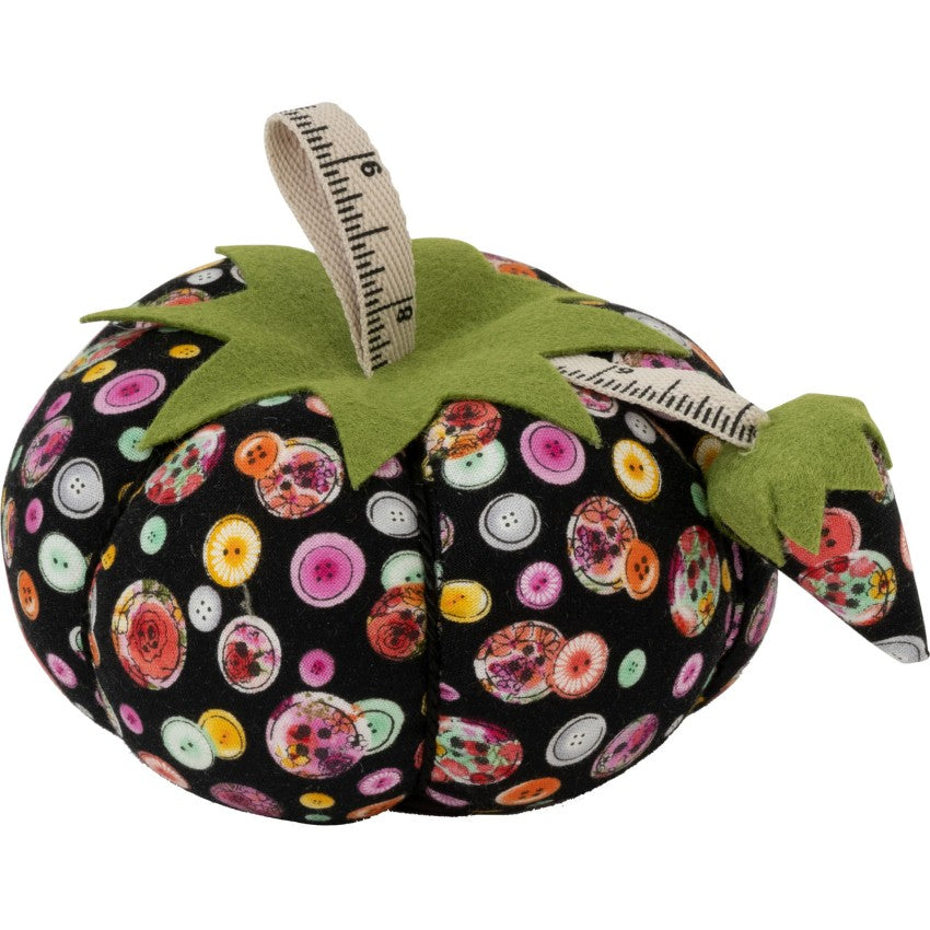Dritz Pin Cushion Extra Large Tomato Black Button DRIZ00697-221