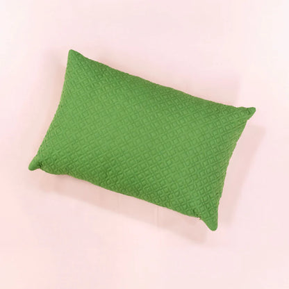Kimberbell Quilted Pillow Cover Blank-Green 12" x 18"  KDKB278