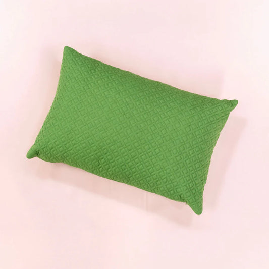 Kimberbell Quilted Pillow Cover Blank-Green 12" x 18"  KDKB278