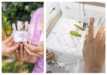 Load image into Gallery viewer, Kimberbell&#39;s Easter Tier Tray - Two-Day Machine Embroidery Event: VIRTUAL! Jan 11-12, 2024