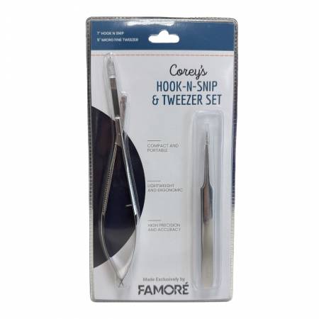 Corey's Hook-n-Snip & Tweezer Set FAM-CHNSTS