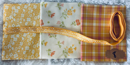 Needle Notebook 1 Fabric Kits Multiple Variants featuring Moda Cannon Beach and Paper Hamlet - USE THE DROPDOWN TO MAKE YOUR SELECTION AND TO SEE A CLOSE UP OF YOUR OPTIONS