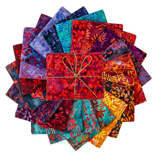 Expressions Batiks Seaside Sunset Fat Quarter Bundle SKU: FQ-23355-20