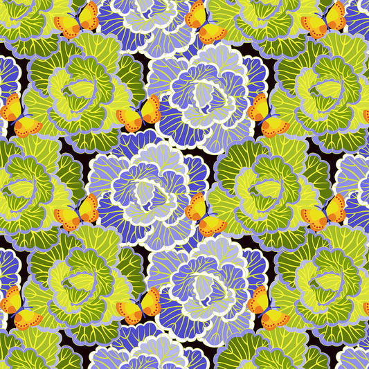 Free Spirit Vegetable Patch Fabric Collection sold by the yard (Use drop down menu to make your selection)