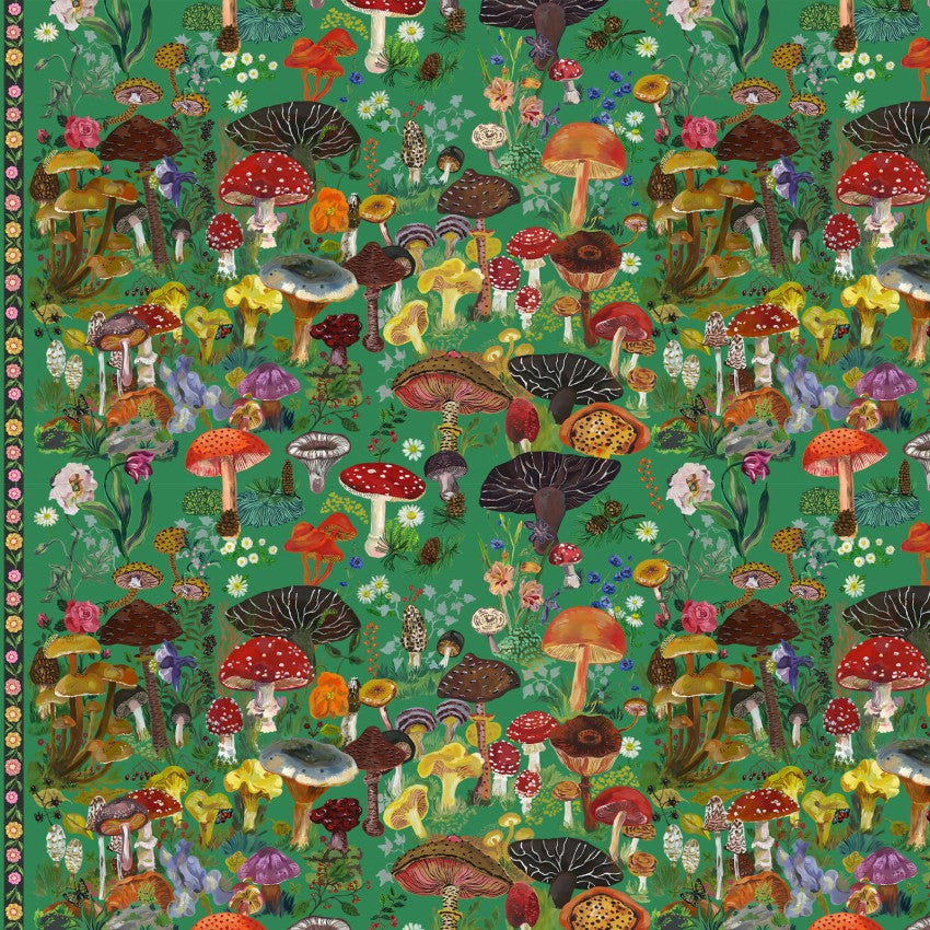 Free Spirit Pastoral Symphony Magic Mushrooms FSPPWNL059-MOUSSE Sold by the Yard