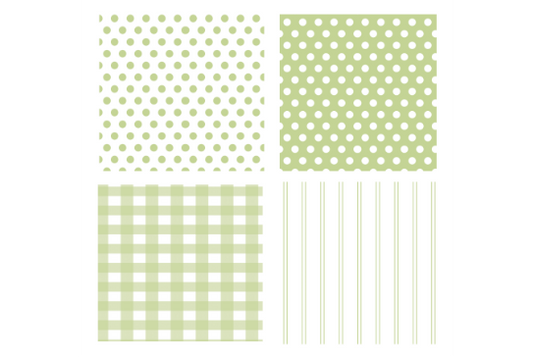 Kimberbell Green Pattern Play Embroidery Felt  Pack KDKB1305