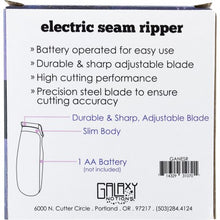 Load image into Gallery viewer, Purple Galaxy Electric Seam Ripper GANESR