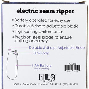 Purple Galaxy Electric Seam Ripper GANESR