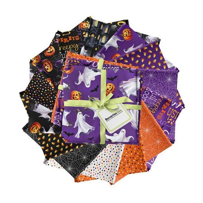 Benartex Ghostly Soiree by Nicole Decamp Fat Quarter Bundle FQSRPK