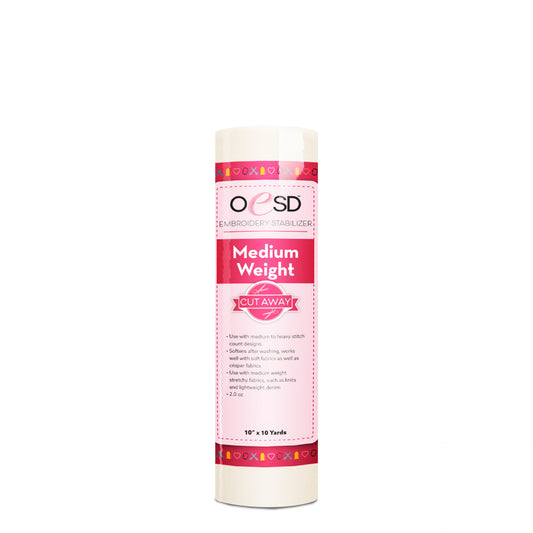 OESD Medium Weight CutAway (Various Sizes)