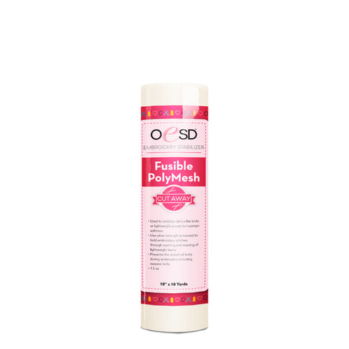 OESD Fusible Polymesh CutAway (Various Sizes)