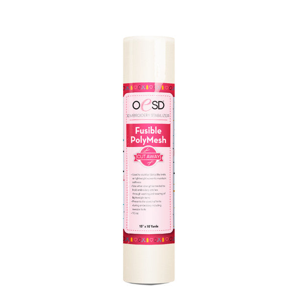 OESD Fusible Polymesh CutAway (Various Sizes)
